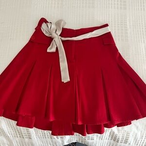 Red skirt vintage Italian